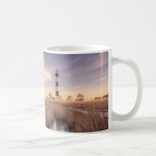 De vuurtoren van het eiland Bodie op Sunset Koffiemok