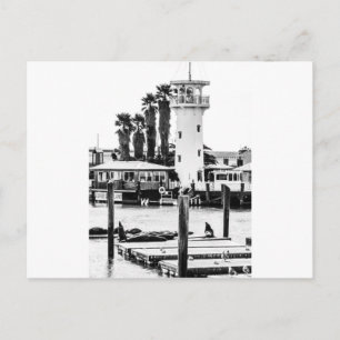 De vuurtoren van het eiland Forbes Briefkaart