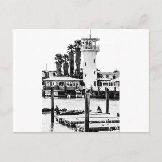 De vuurtoren van het eiland Forbes Briefkaart