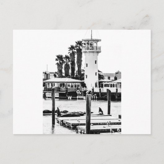 De vuurtoren van het eiland Forbes Briefkaart (Voorkant)
