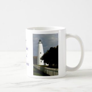 De vuurtoren van het eiland Ocracoke Koffiemok
