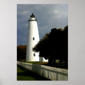 De vuurtoren van het eiland Ocracoke Poster (Voorkant)