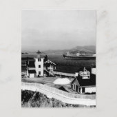 De Vuurtoren van het Eiland van de Broer van het Briefkaart (Voorkant)