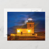 De Vuurtoren van het Eiland van de klok Briefkaart (Voorkant / Achterkant)