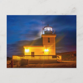De Vuurtoren van het Eiland van de klok Briefkaart