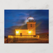 De Vuurtoren van het Eiland van de klok Briefkaart (Voorkant)