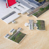 De vuurtoren van het Heceta-hoofd nabij Florence Legpuzzel (Zijkant)