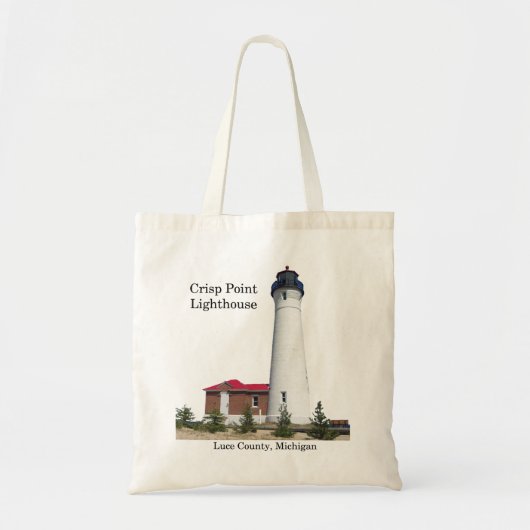 De vuurtoren van het punt van de crisis snijden ca tote bag (Voorkant)