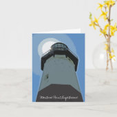 De Vuurtoren van het Punt van Montauk Kaart (Gele Bloem)