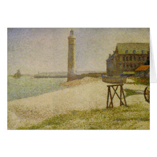 De vuurtoren van Honfleur door Georges Seurat