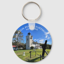 De vuurtoren van Horton Point, New York Keyring