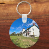De vuurtoren van Horton Point, New York Keyring Sleutelhanger (Achterkant)