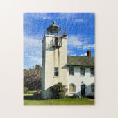 De vuurtoren van Horton Point, New York Puzzle Legpuzzel (Verticaal)