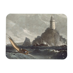 De vuurtoren van Lands End, Cornwall, f Magneet