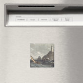 De vuurtoren van Lands End, Cornwall, f Magneet (Insitu (Vaatwasser))