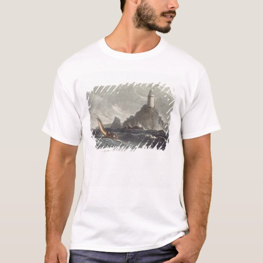 De vuurtoren van Lands End, Cornwall, f T-shirt (Voorkant)