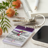 De vuurtoren van Les Eclaireurs in het zuiden van  Sleutelhanger (Voorkant Rechts)