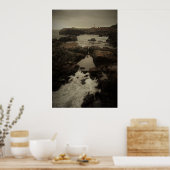 De Vuurtoren van Louisbourg Poster (Keuken)