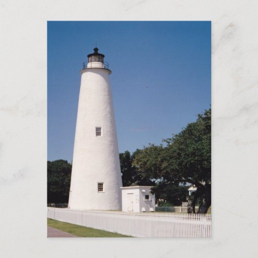 De Vuurtoren van Ocracoke Briefkaart (Voorkant)