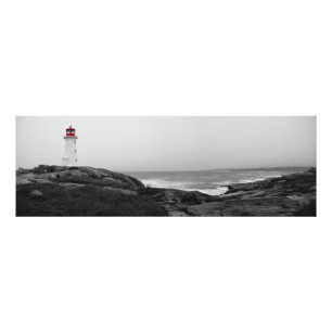 De vuurtoren van Peggy Cove Foto Afdruk