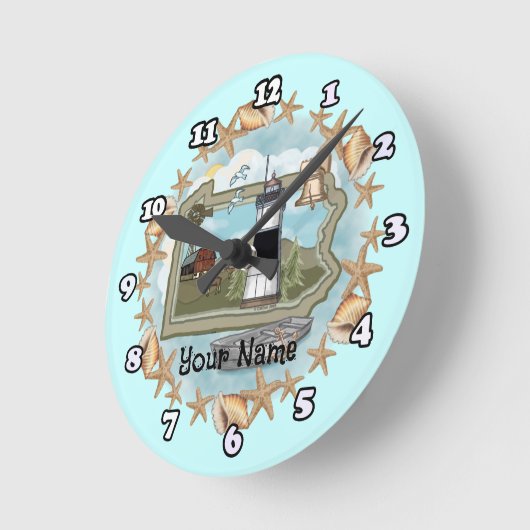 De vuurtoren van Pennsylvania Shell Ronde Klok (Hoek)