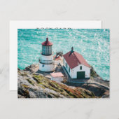 De vuurtoren van Point Reyes Briefkaart (Voorkant / Achterkant)