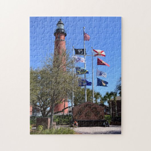 De vuurtoren van Ponce de Leon op een Legpuzzel (Verticaal)