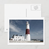 De vuurtoren van Portland Bill 2 Briefkaart (Voorkant / Achterkant)