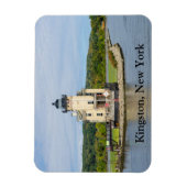 De vuurtoren van Rondout in New York Magneet (Verticaal)