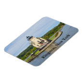 De vuurtoren van Rondout in New York Magneet (Linkerzijde)