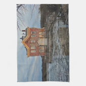 De Vuurtoren van Saugerties Theedoek (Verticaal)