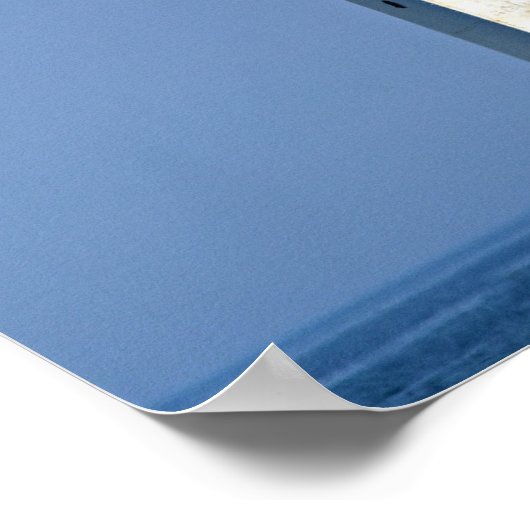 De vuurtoren van Sodus Outer op een Poster (Hoek)