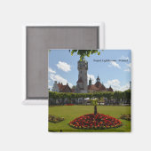 De vuurtoren van Sopot in Sopot, Polen Magneet (Voorkant / Achterkant)