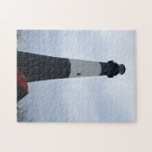 De vuurtoren van Tybee Island op een Legpuzzel (Horizontaal)
