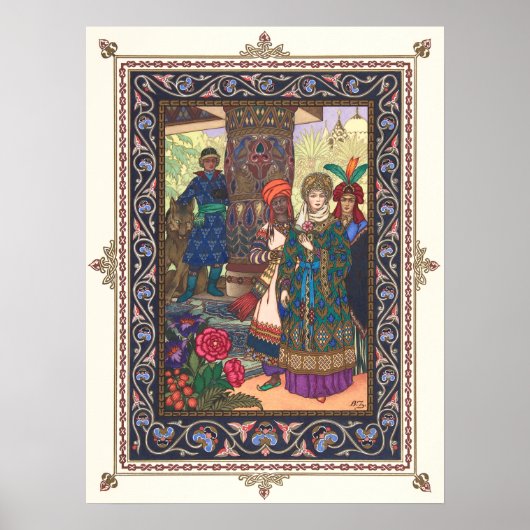 De vuurvogel van Boris Zvorykin Poster (Voorkant)