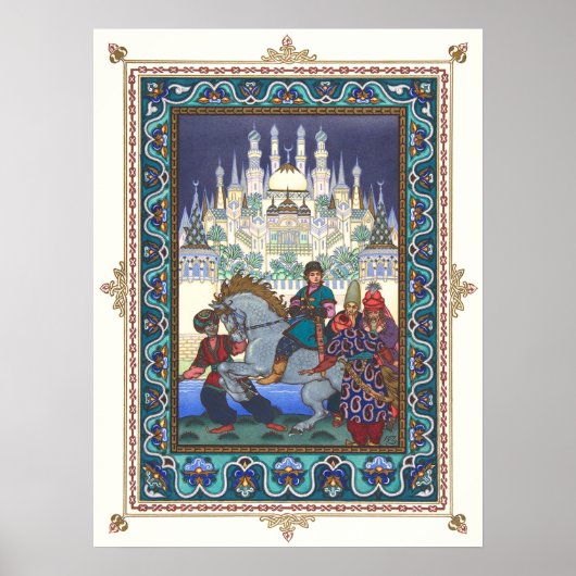 De vuurvogel van Boris Zvorykin Poster (Voorkant)