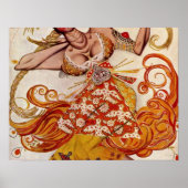 De vuurvogel van Leon Samoilovitch Bakst Poster (Voorkant)