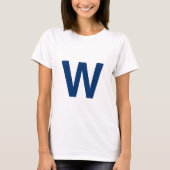 De W-vrouwen vliegen T-shirt (Voorkant)