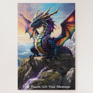De waakzame draak legpuzzel