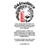 DE WAAKZAME EEN gladde chow Gevouwen Wenskaart Kaart