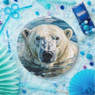 De waakzame Ice Guardian Papieren Bordje
