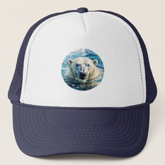 De waakzame Ice Guardian Trucker Pet (Voorkant)
