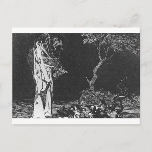 De waanzin van angst door Francisco Goya Briefkaart (Voorkant)