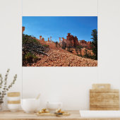 De waanzin van Bryce Canyon Poster (Keuken)