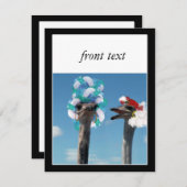 De waanzinnige Dag van het Pet in Races Kaart (Voorkant / Achterkant)