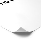 De waarde ligt in het proces - Motivatie Poste Poster (Hoek)