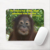 De waarde van een glimlach muismat (Met muis)