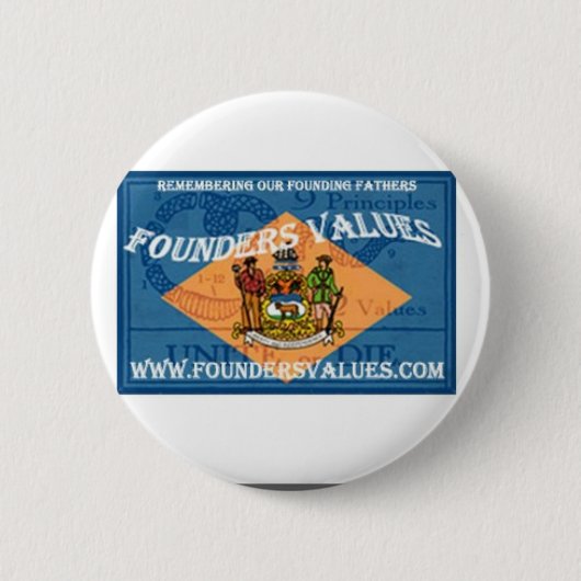 De Waarden van oprichters Ronde Button (Voorkant)