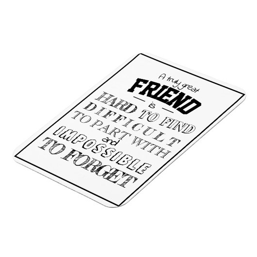 De Waardering van de vriend Dank u het manuscript Magneet (Linkerzijde)