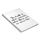 De waarheid blijft bestaan notitieboek (Rechterzijde)